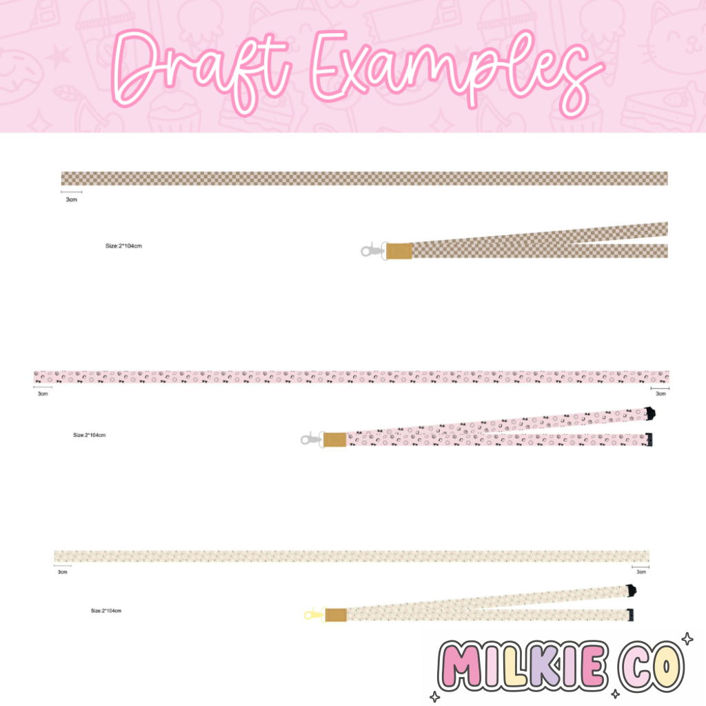 Create your own Fabric Lanyards