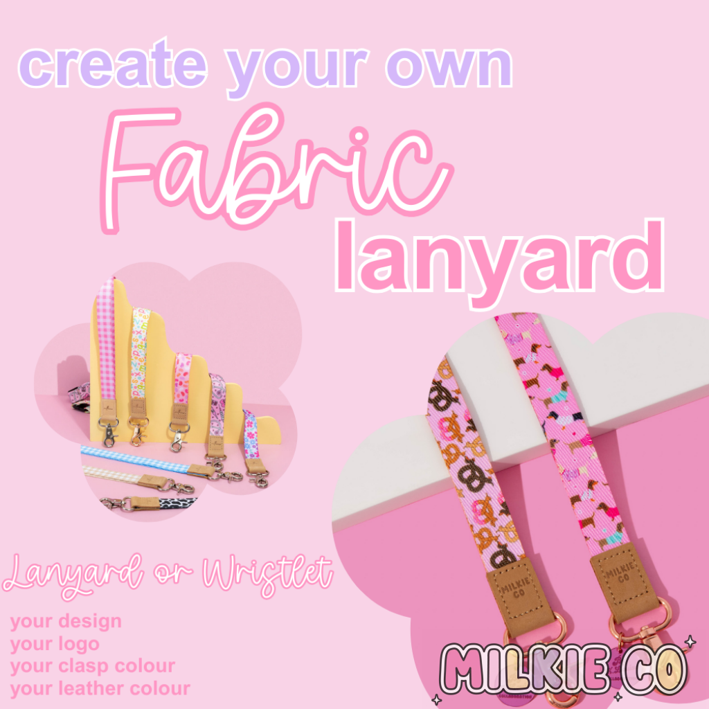 Create your own Fabric Lanyards
