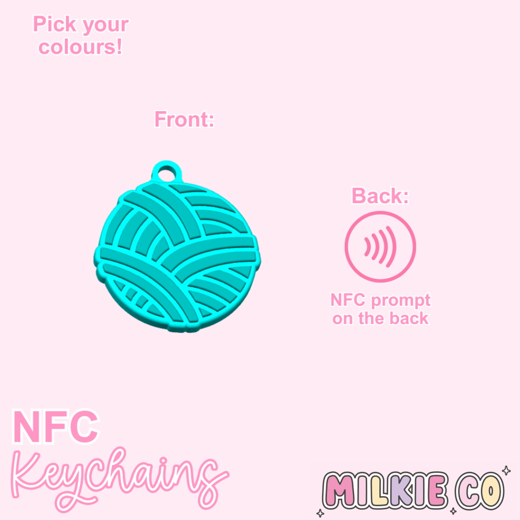 Crochet NFC Keychain All Products