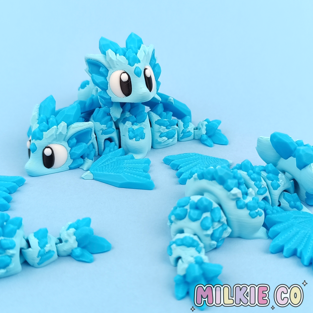 Crystal Dragon Keychain All Products