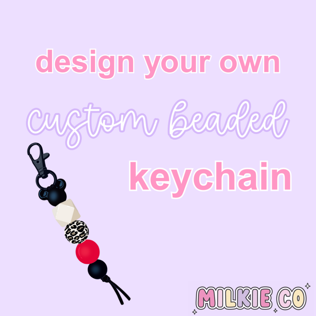 Custom Beaded Keychain All Products