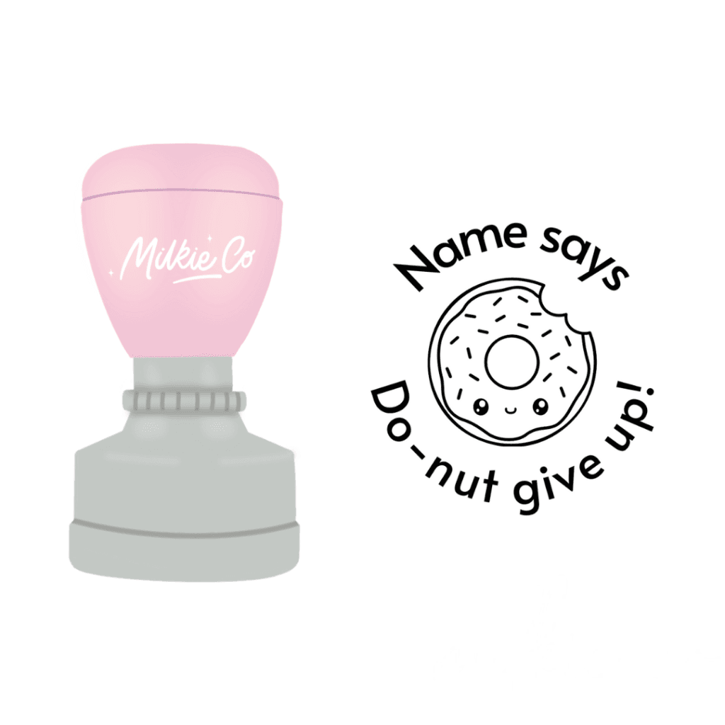Do-Nut Give Up Stamp