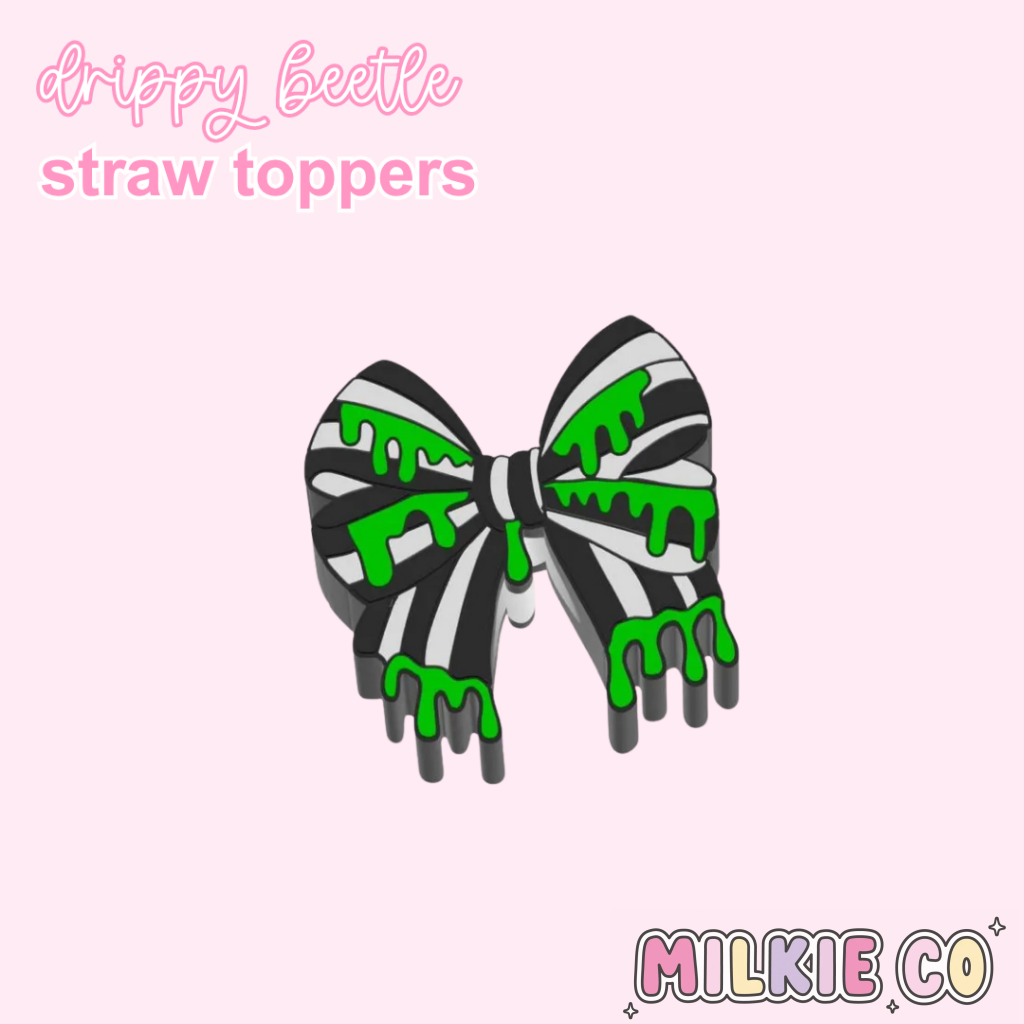 Drippy Beetle Straw Topper