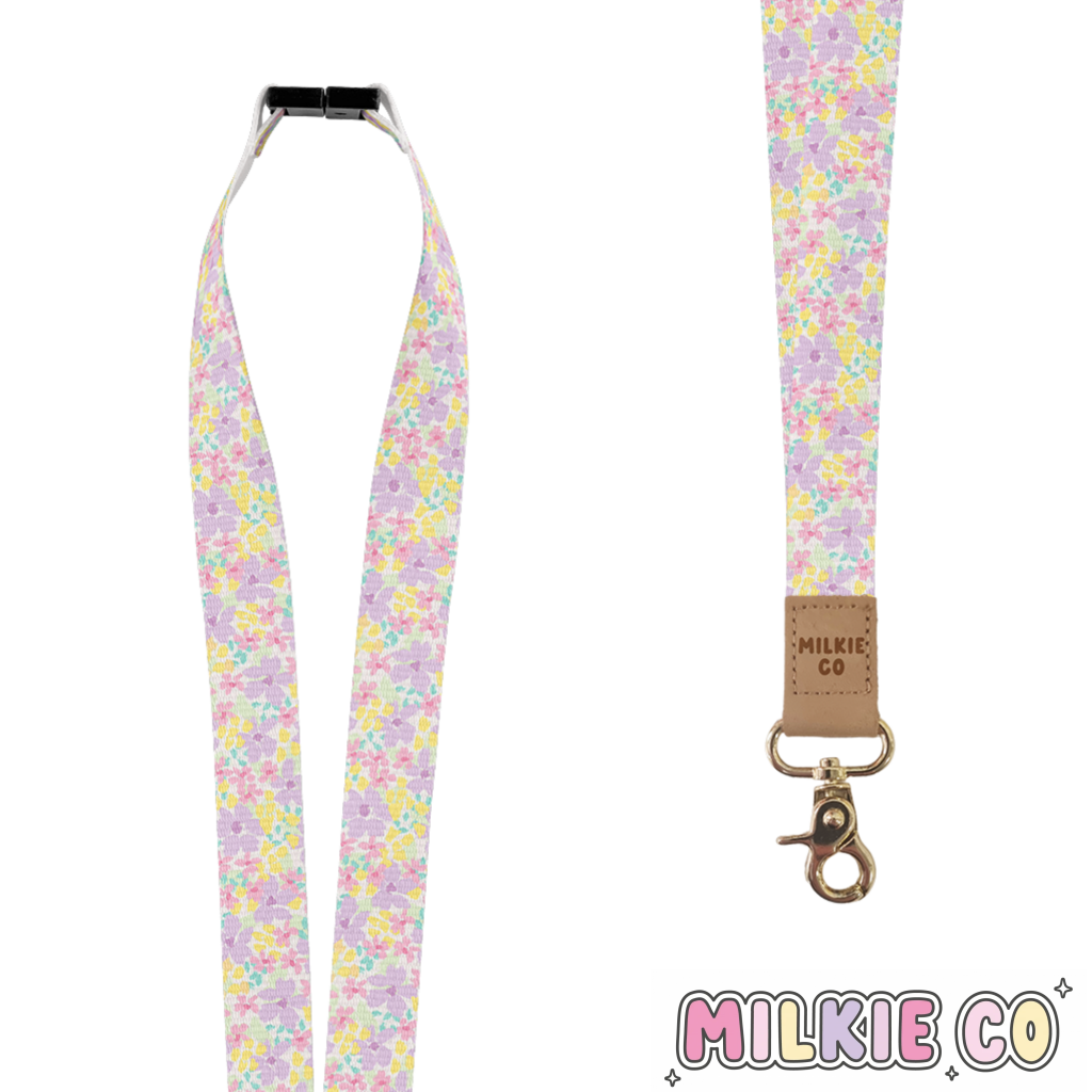 Floral Fabric Lanyard All Products