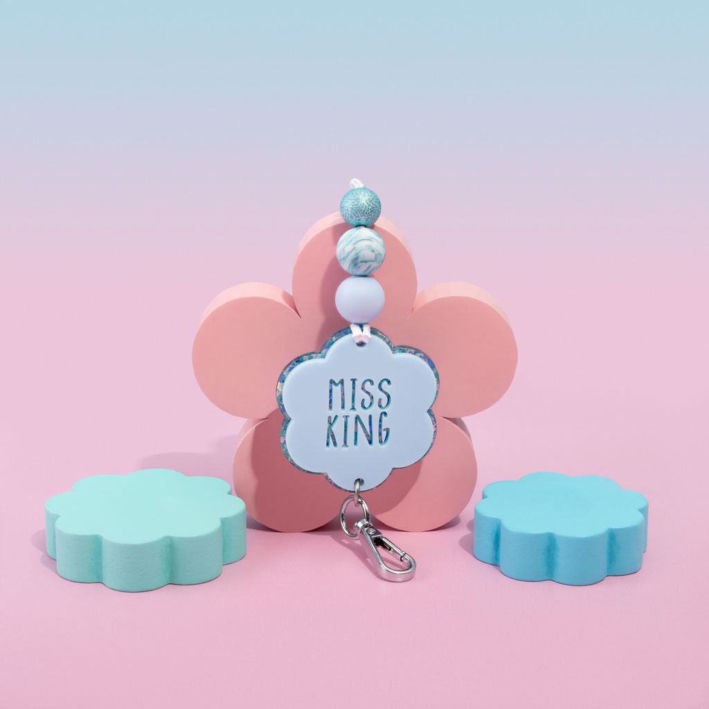 Flower Personalised Lanyard