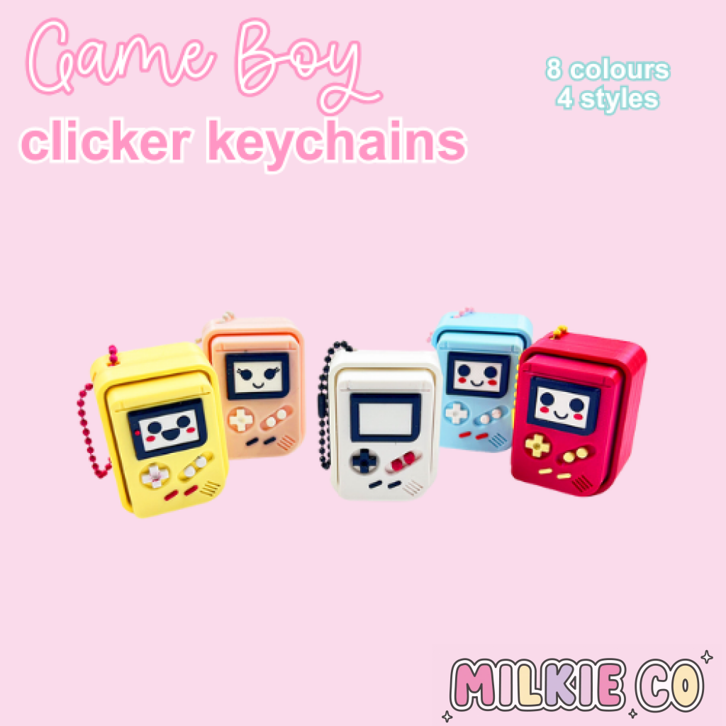 Gameboy Clicker Keychain All Products