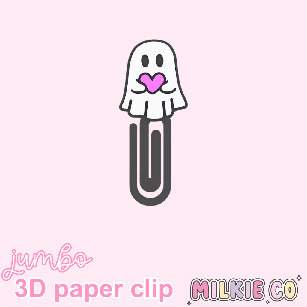 Ghosty Jumbo Paperclips