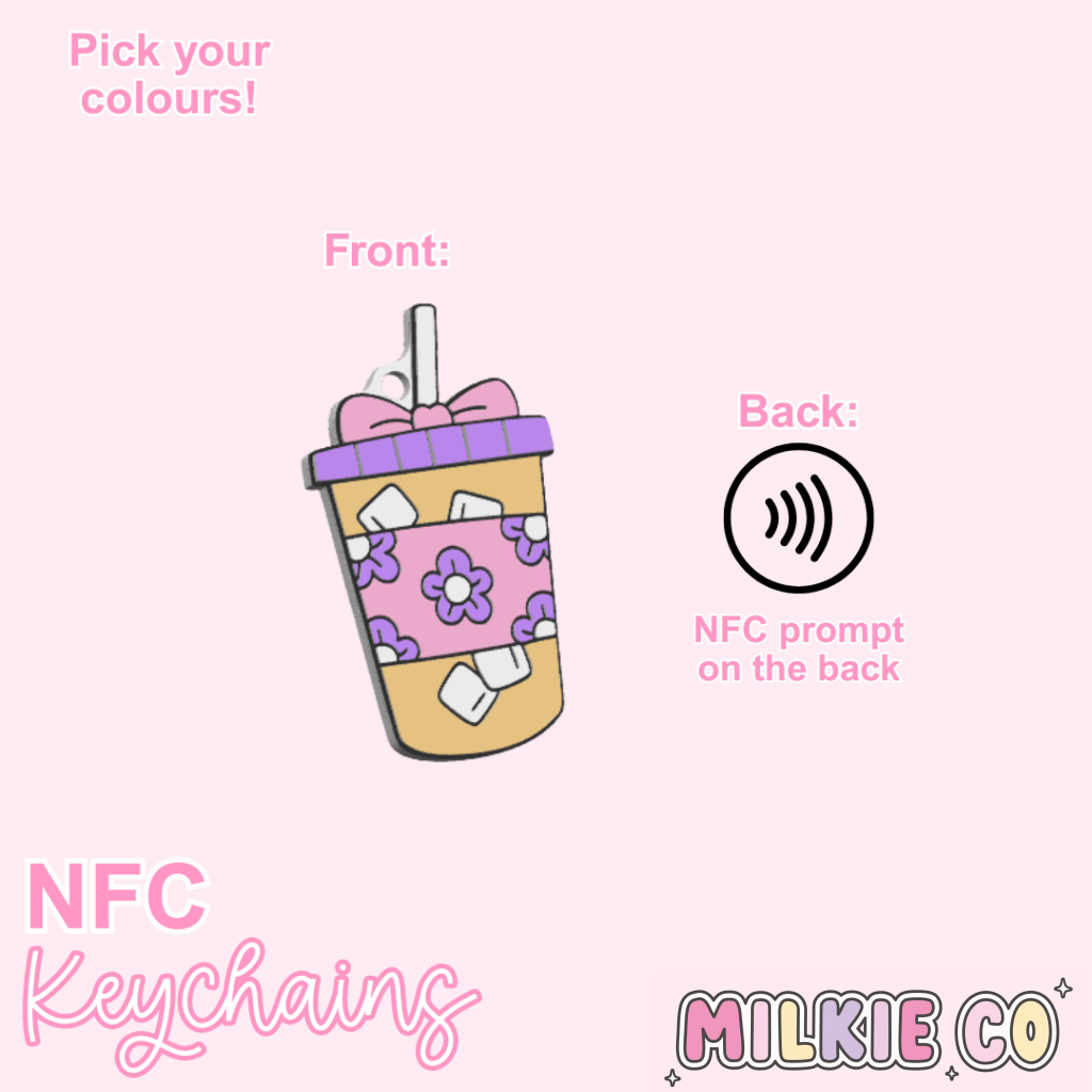 Girly Tea NFC Keychain All Products