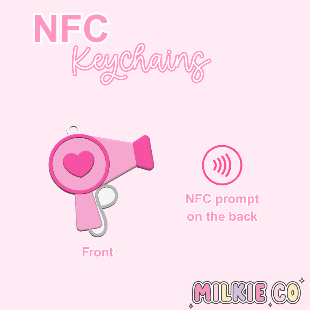 Hair Dresser NFC Keychain All Products