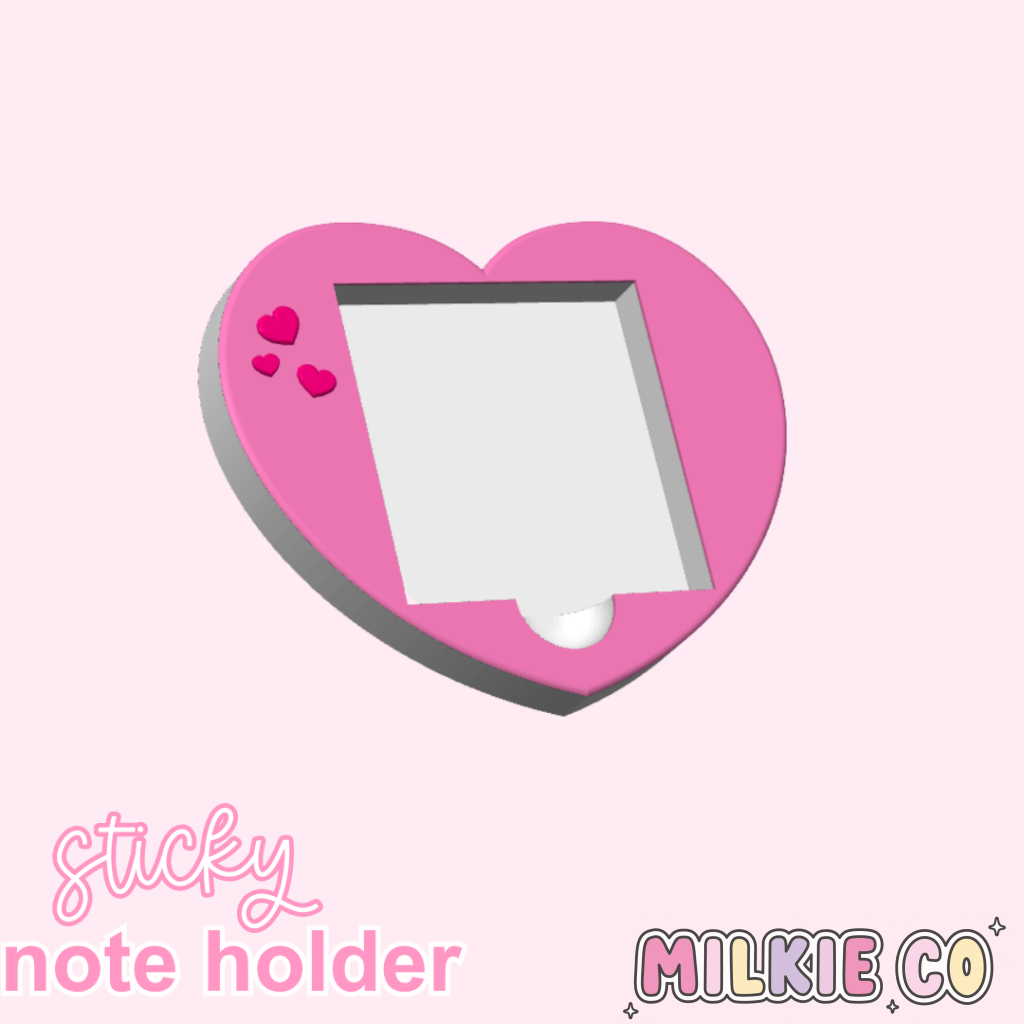 Heart Sticky Note Holder