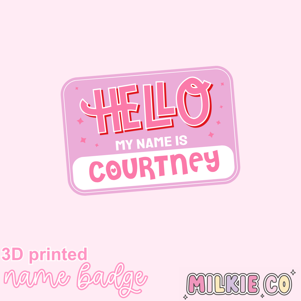 Hello Name Badge