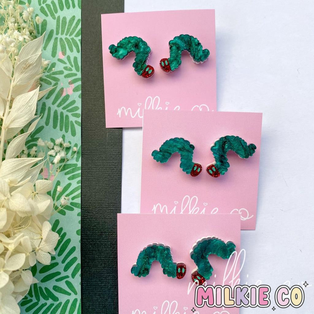 Hungry Caterpillar Statement Studs