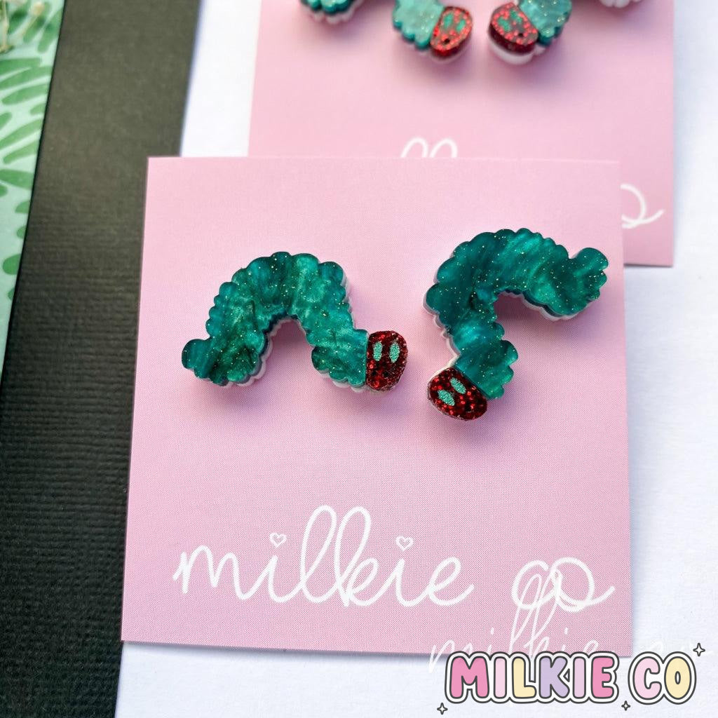 Hungry Caterpillar Statement Studs