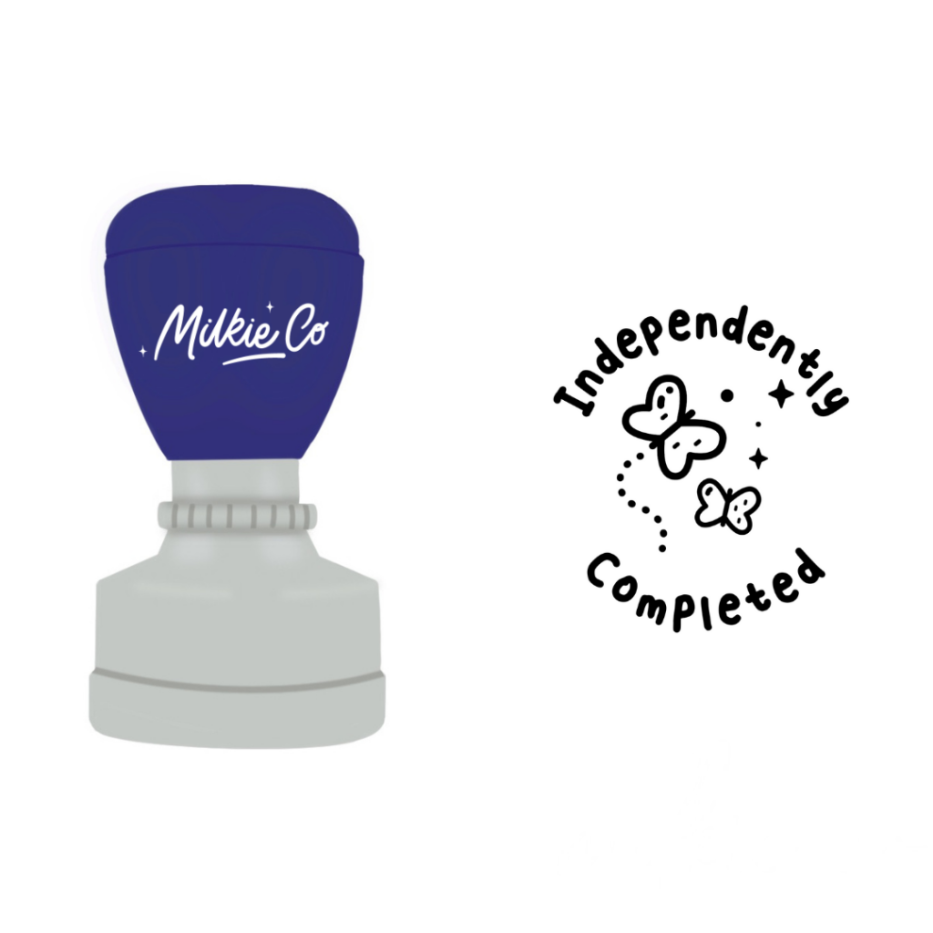 Independently Completed Stamp (Modern)