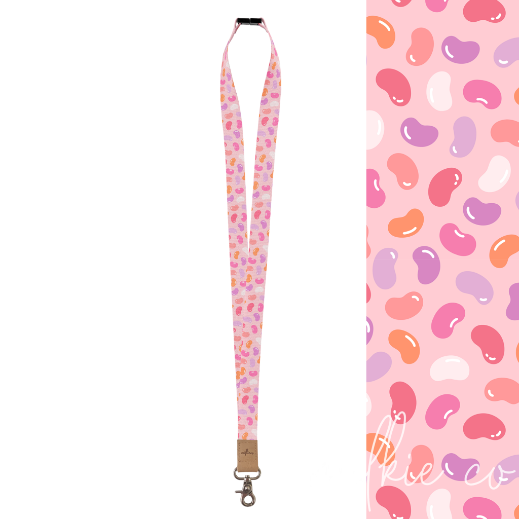 Jelly Beans Fabric Lanyard All Products