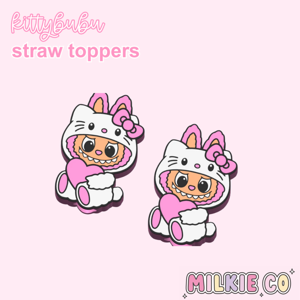 Kittybubu Toy Straw Topper