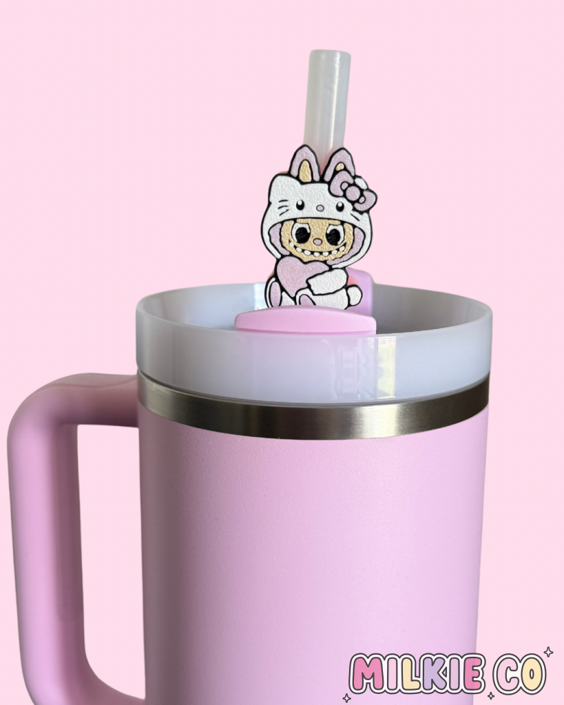 Kittybubu Toy Straw Topper