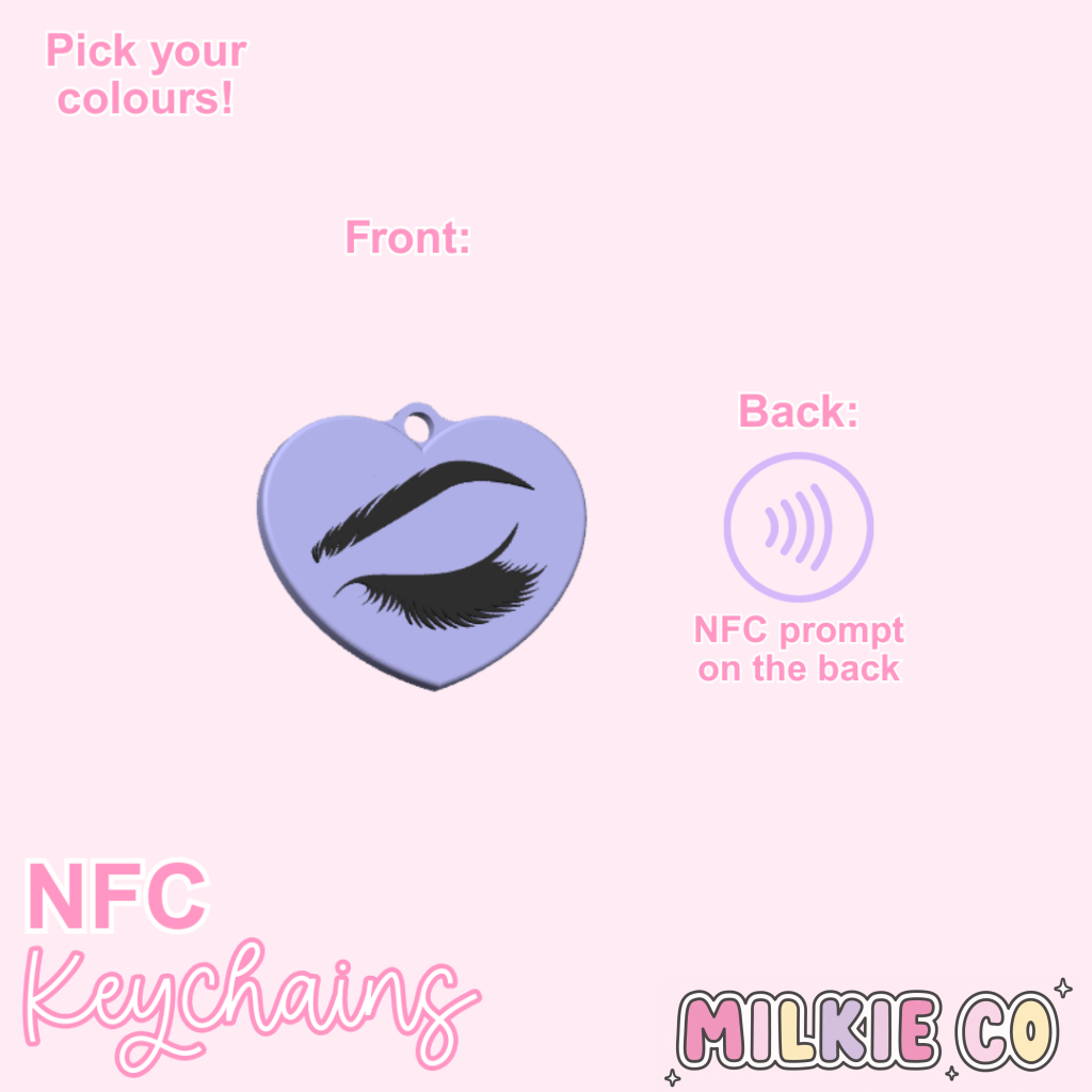 Lash Artist NFC Keychain All Products