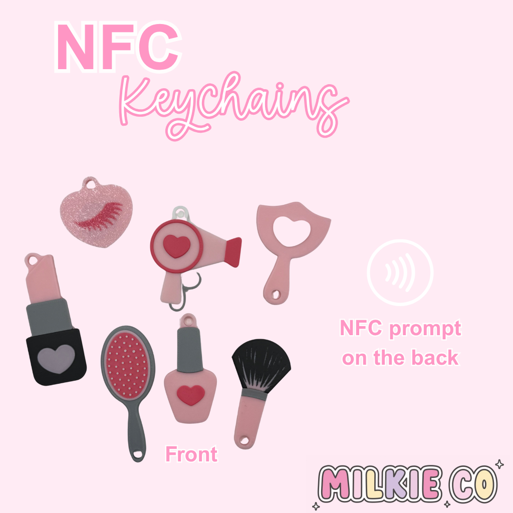 Lash Mirror NFC Keychain All Products