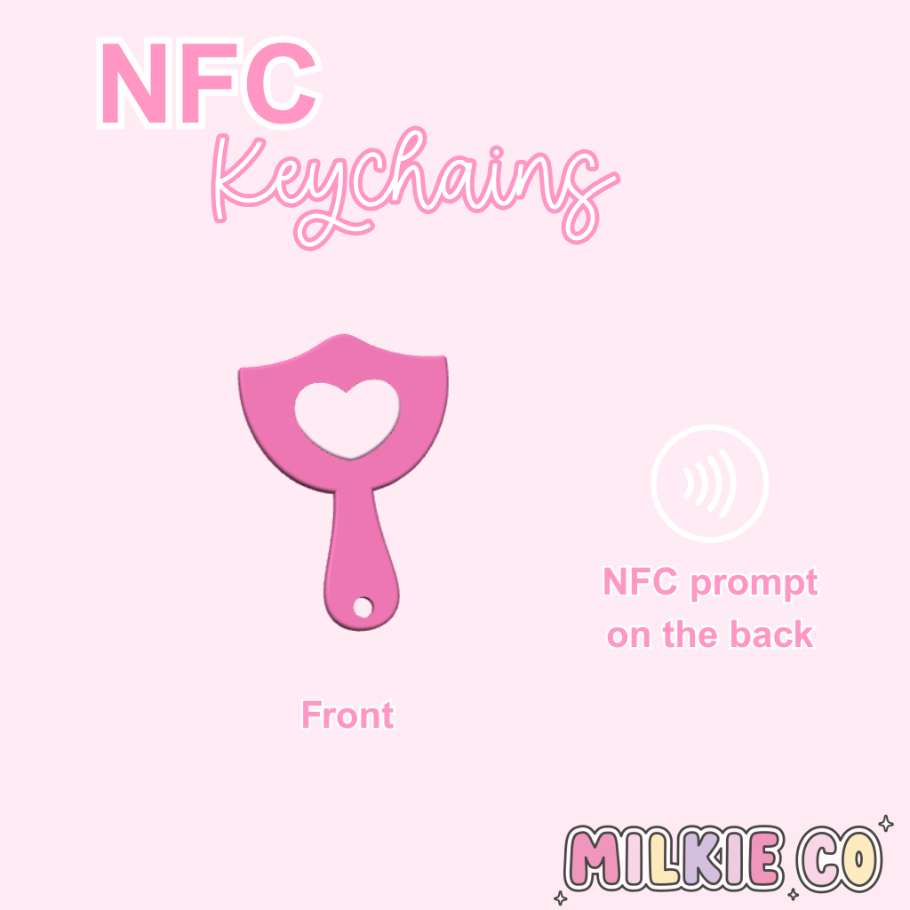 Lash Mirror NFC Keychain All Products
