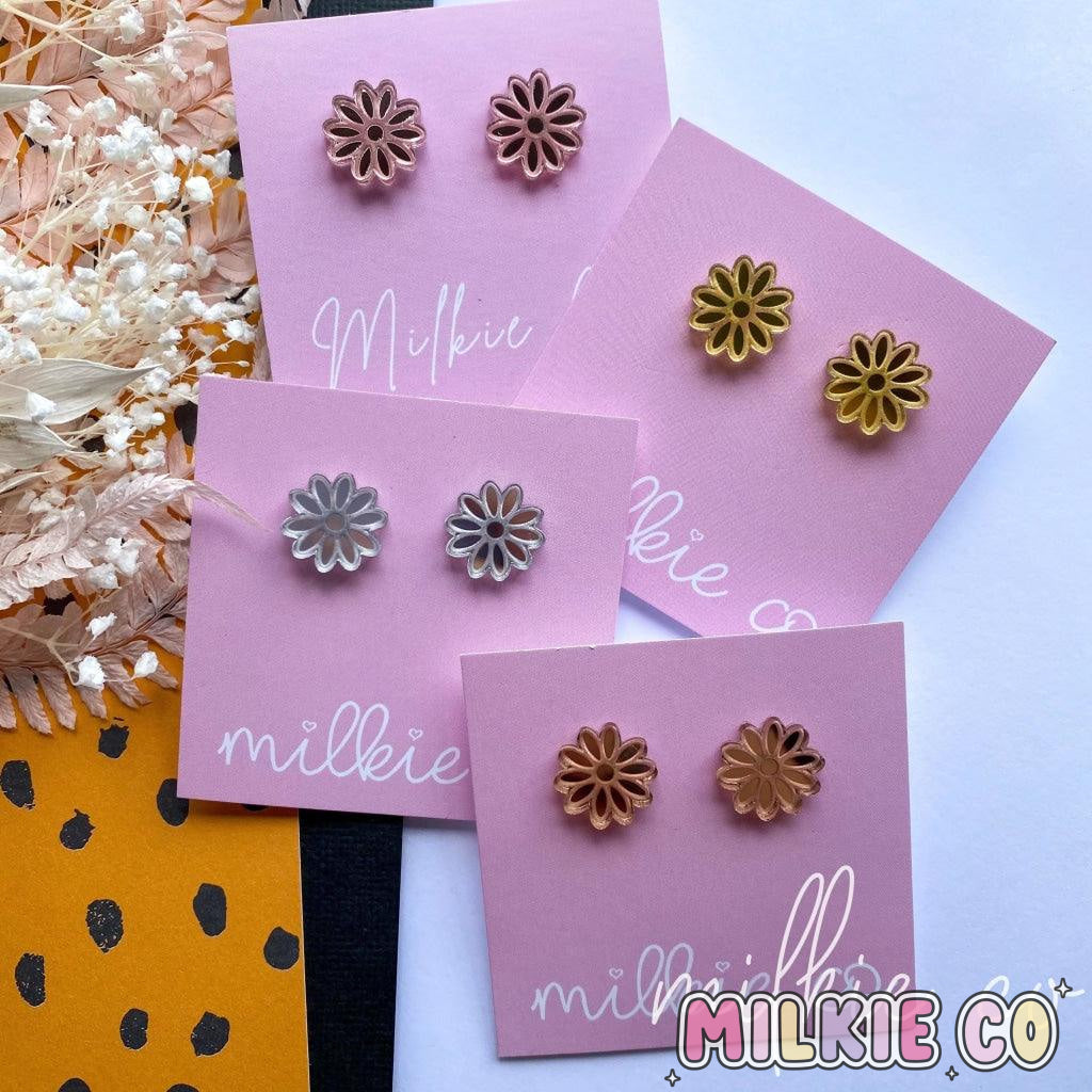 Daisy Studs - Milkie Co