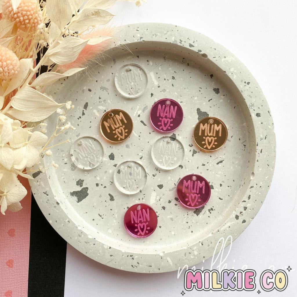Mothers Day Charms (20Mm)