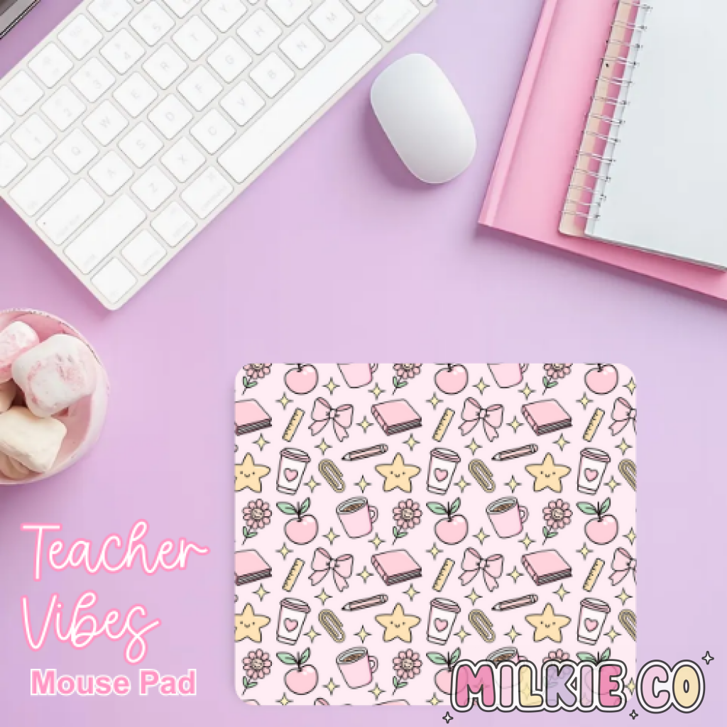 Mousepads Teacher Vibes