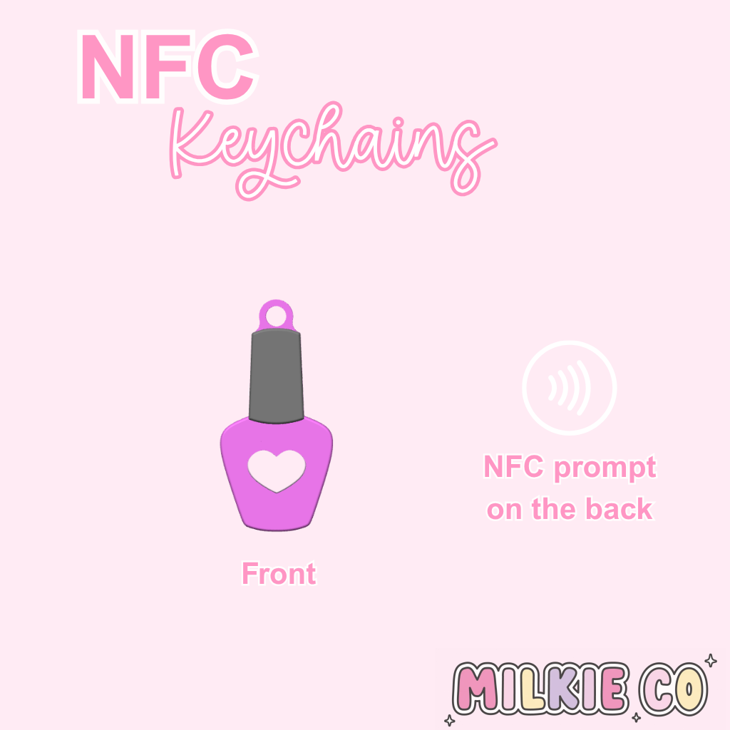 Nail Artist NFC Keychain All Products