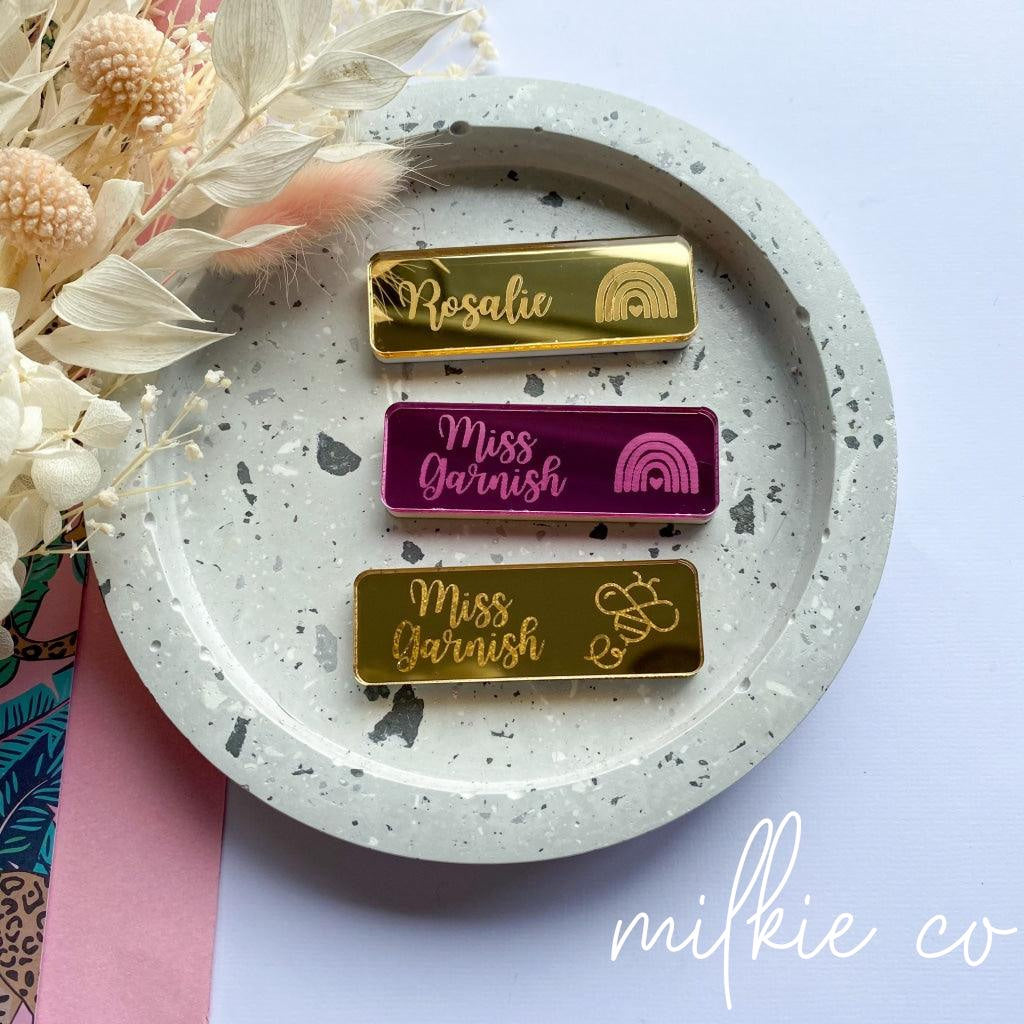 Luxe Name Badges