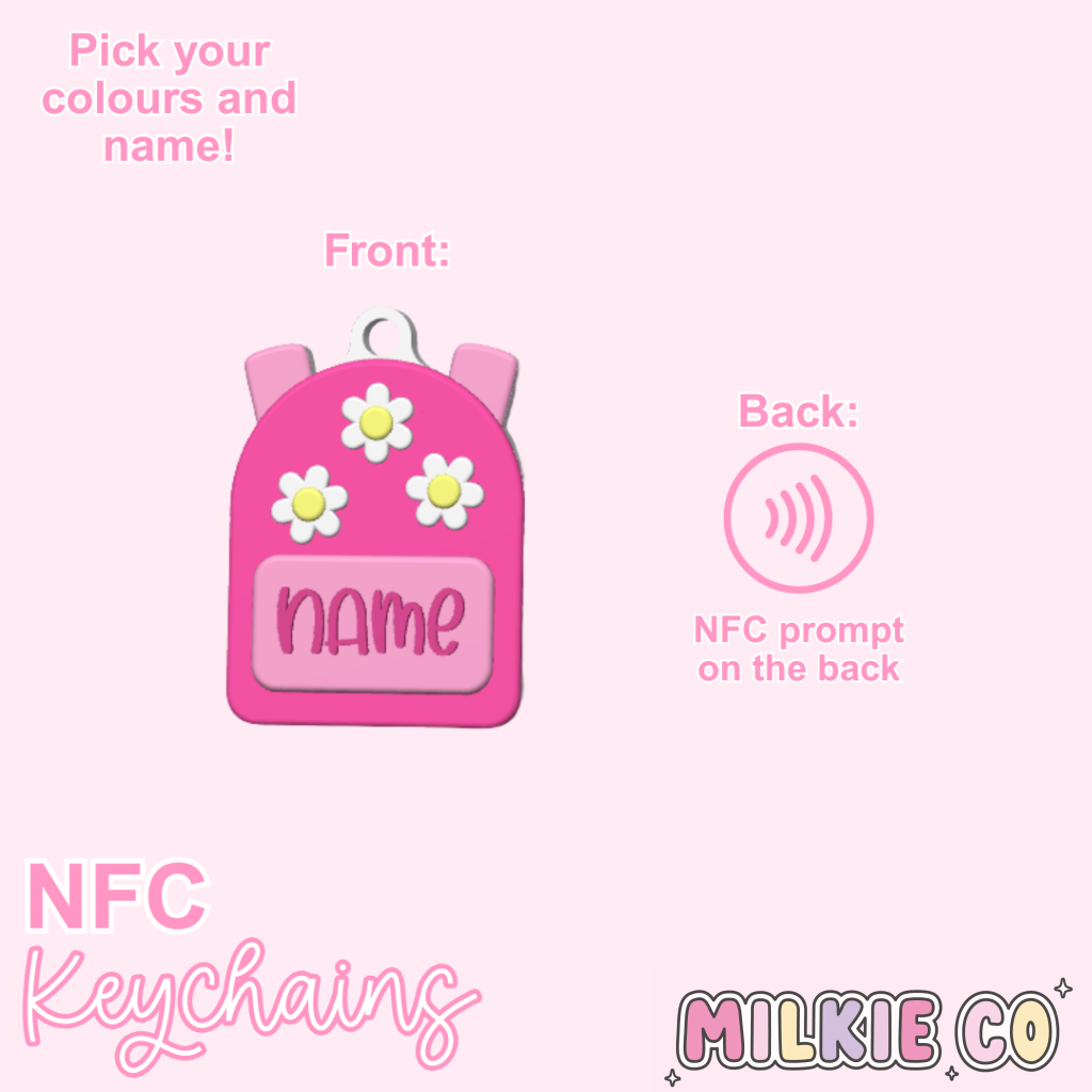 Name NFC Keychain All Products