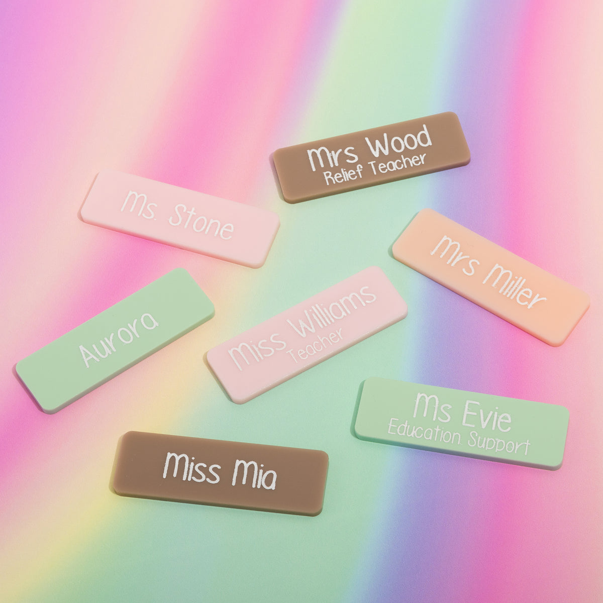 Name & Text Badges