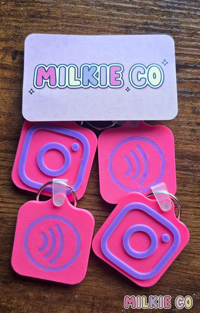 NFC Instagram Keychain All Products