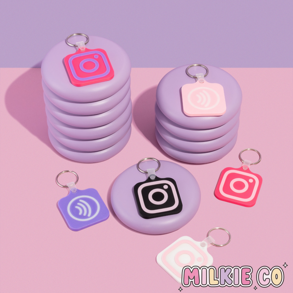 NFC Instagram Keychain - Milkie Co