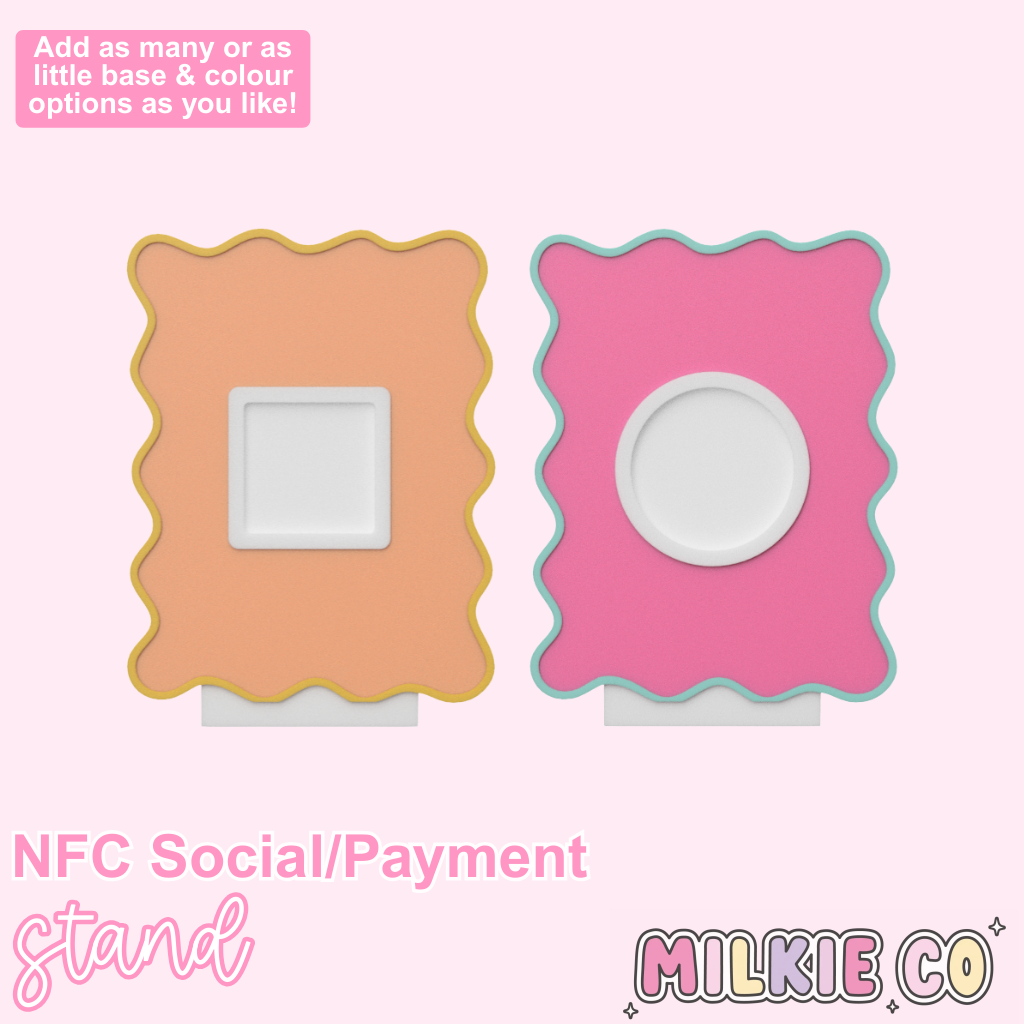 NFC Stand: Small Wavy Rectangle All Products