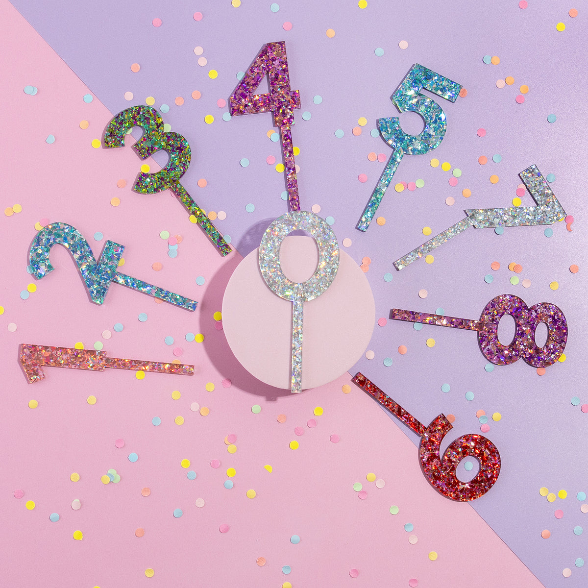 Cake Topper Numbers