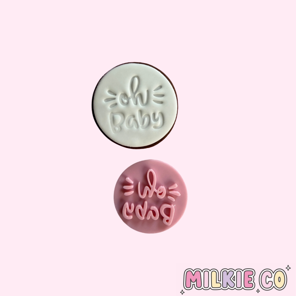 ’Oh Baby’ Cookie Embosser