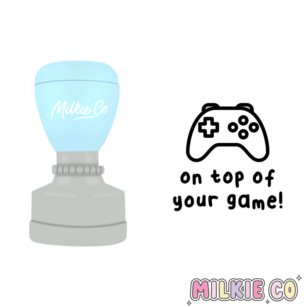 Ontop Of Your Game Stamp