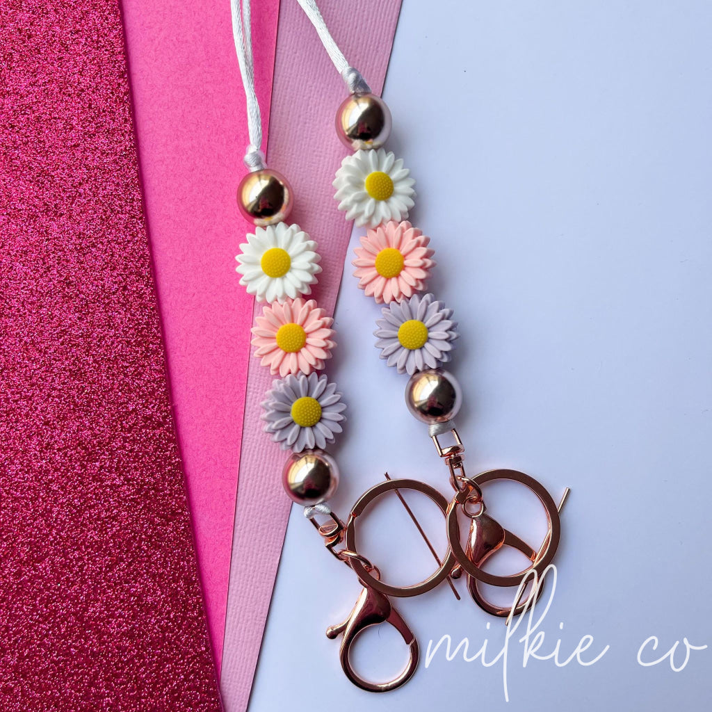Pastel Daisy Days Lanyard All Products