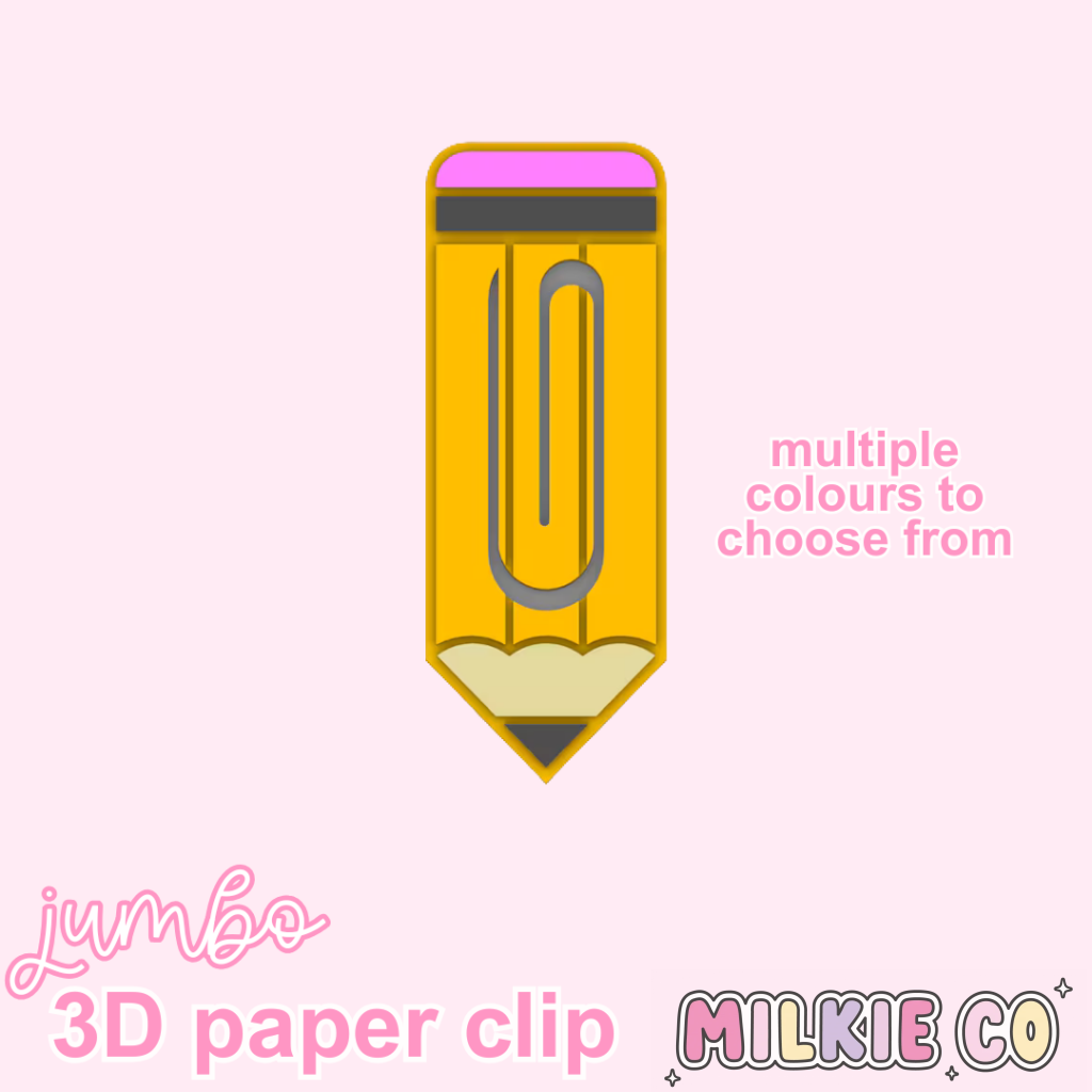 Pencil Jumbo Paperclips