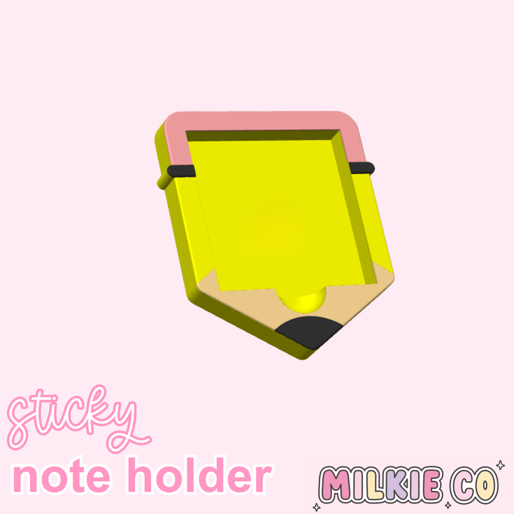 Pencil Sticky Note Holder