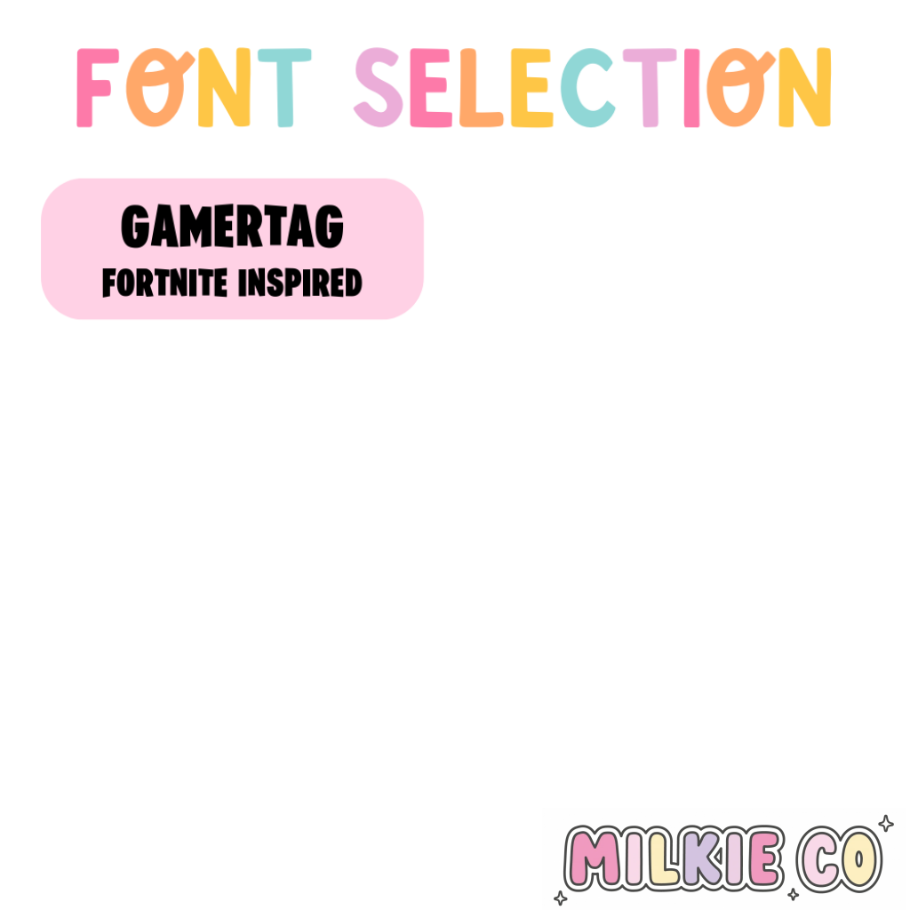Personalised Gamertag Light