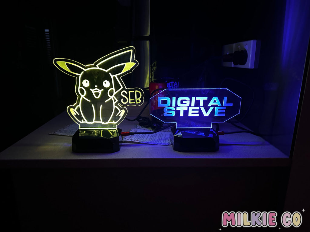 Personalised Gamertag Light