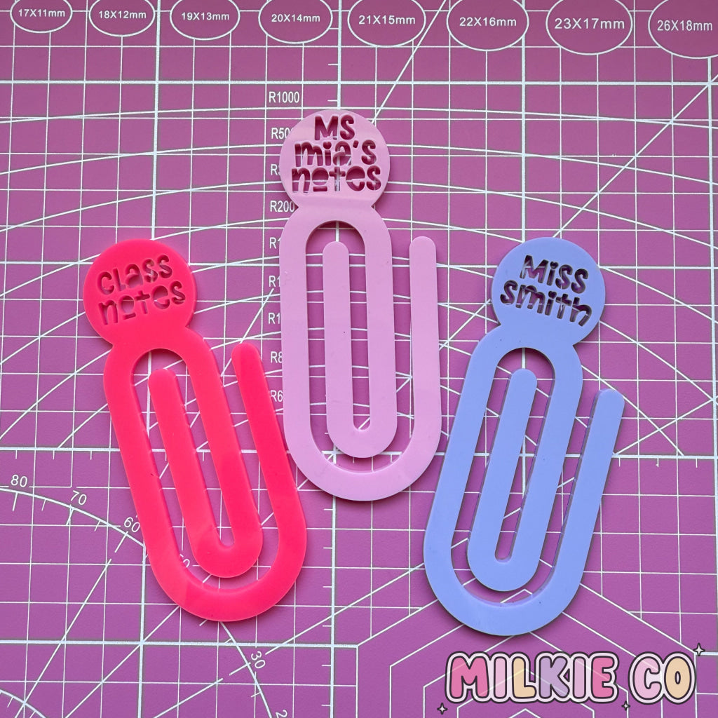 Personalised Jumbo Paperclips