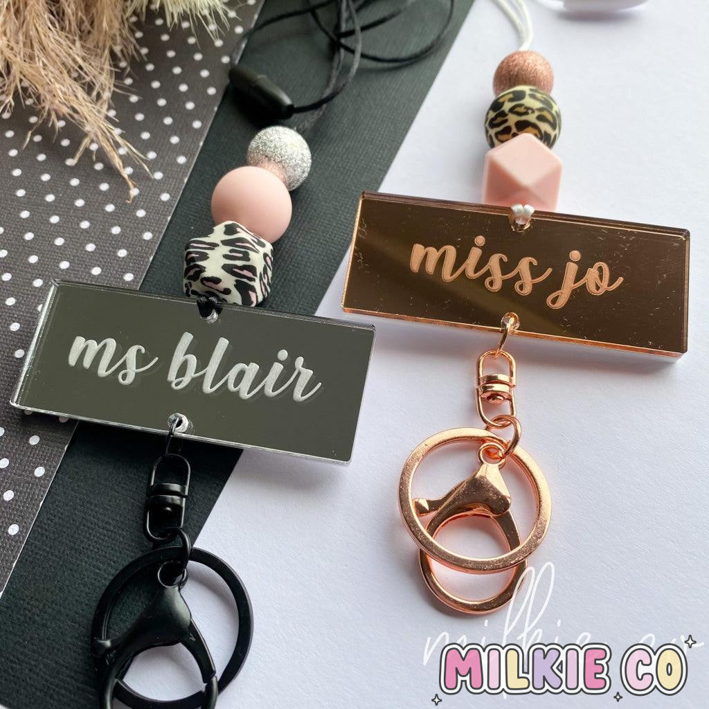 Personalised Teacher Lanyard *pre Order* All Products