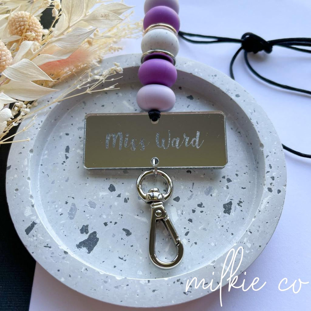 Violet Personalised Lanyard All Products