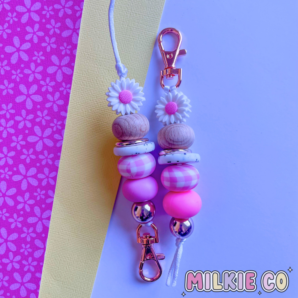 Milkie Co Beaded Keychain Range