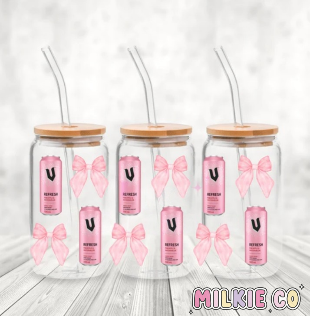 Pink Drink & Bows #1