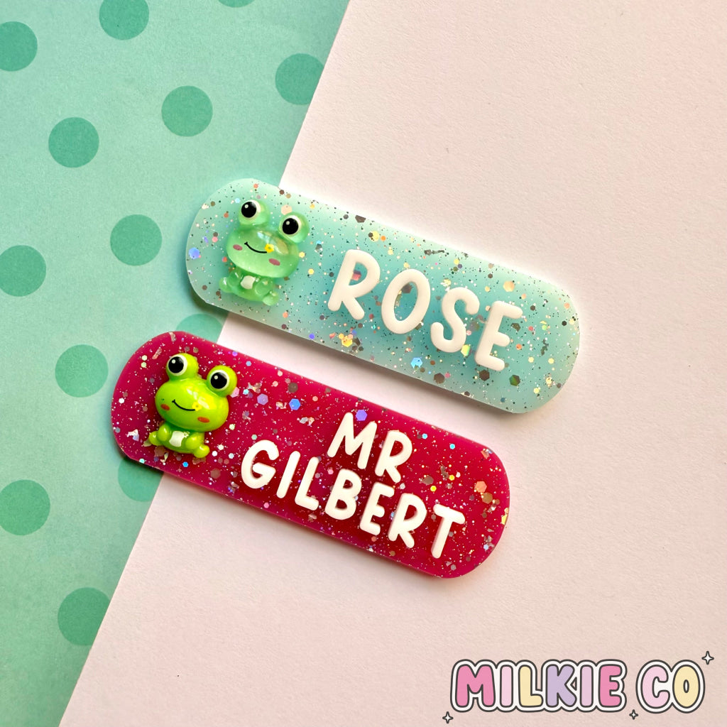 Premium Character Name Badges