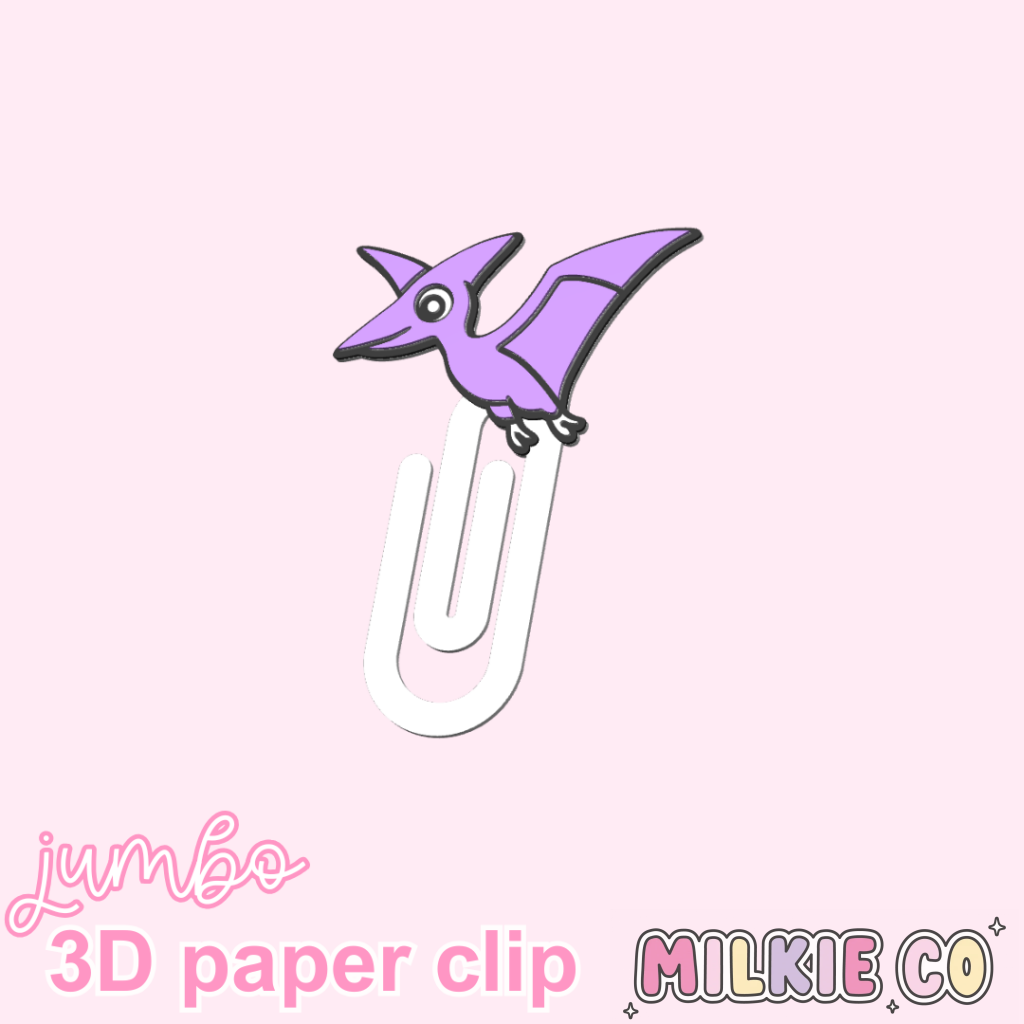 Pterodactyl Jumbo Paperclips