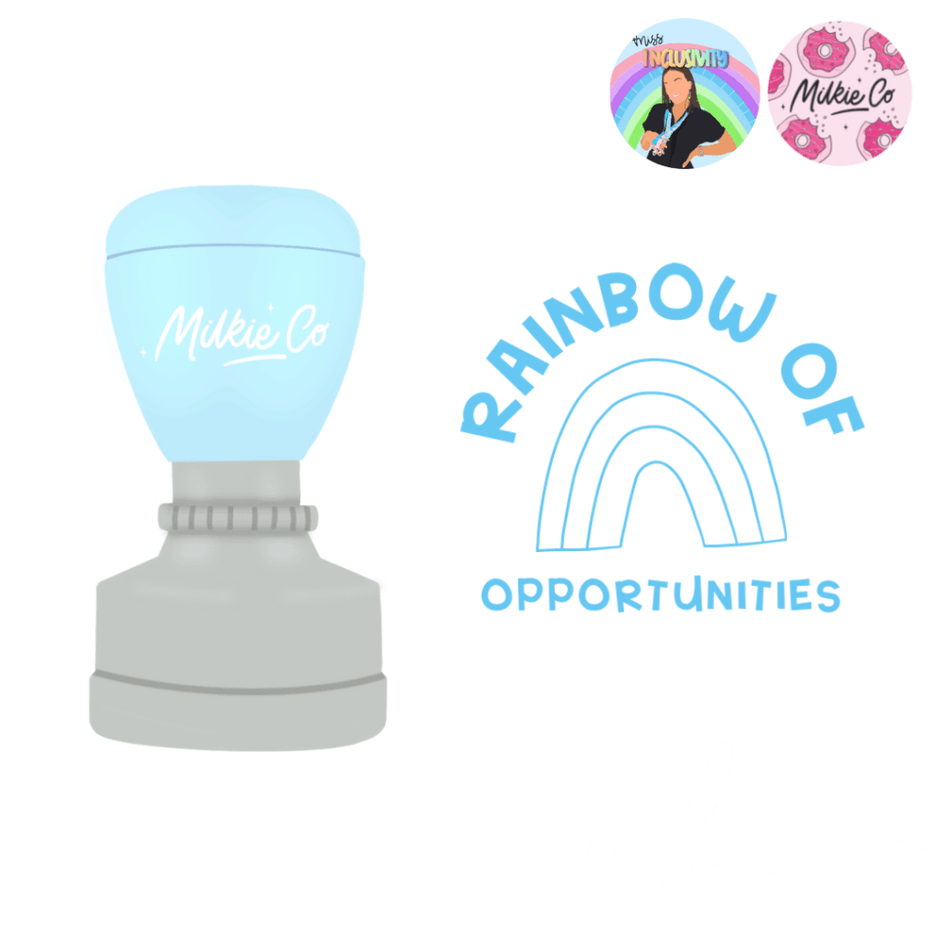 Rainbow Of Opportunities Stamp